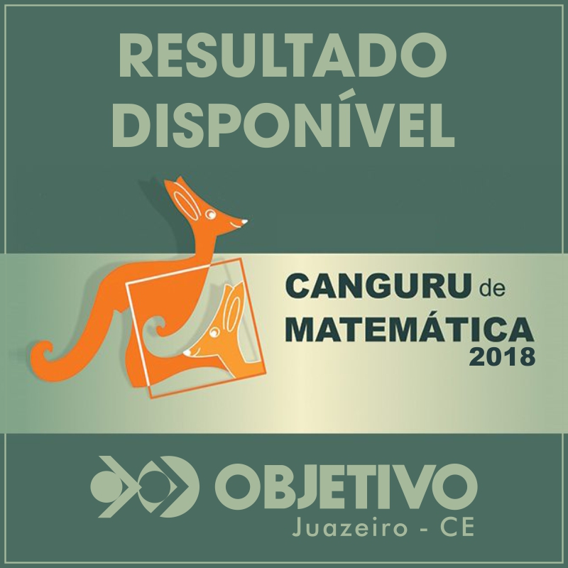 Resultado – Olimpíada Canguru de Matemática 2018