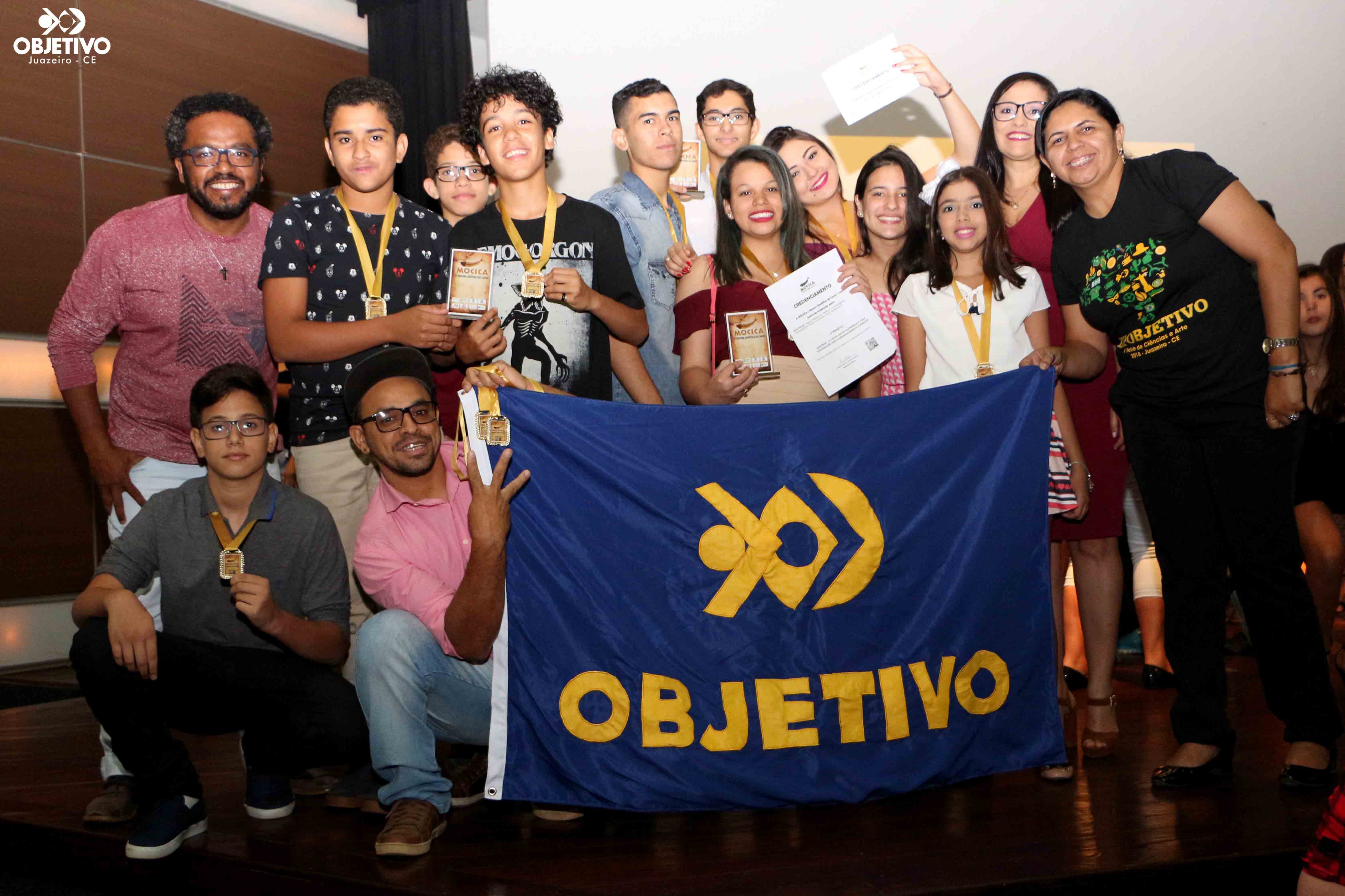 III MOCICA: Colégio Objetivo Juazeiro conquista 7 premiações na maior feira científica do Ceará