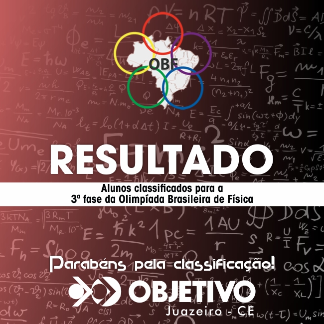 CLASSIFICADOS PARA 3ª FASE DA OBF