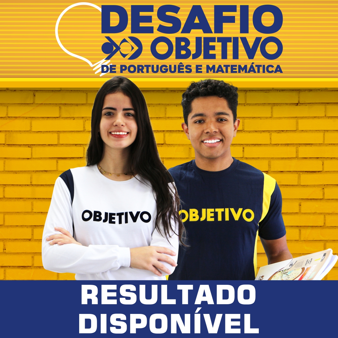 RESULTADO – Desafio Objetivo de Português e Matemática 2020