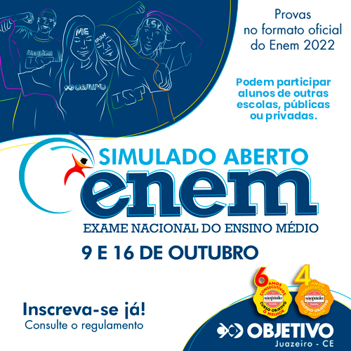 Inscrições Simulado Aberto Enem