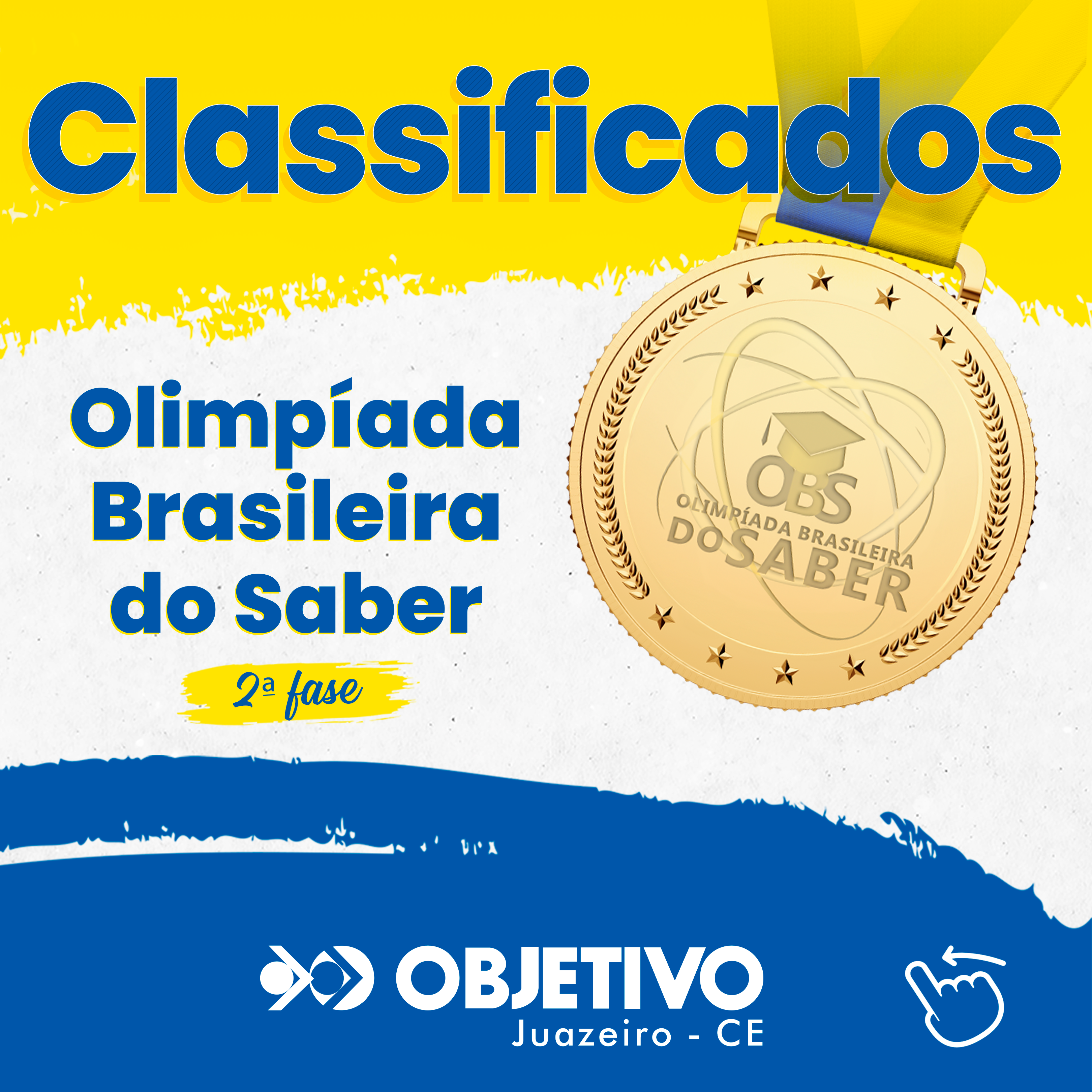 Classificados na 2ª fase da Olimpíada Brasileira do Saber