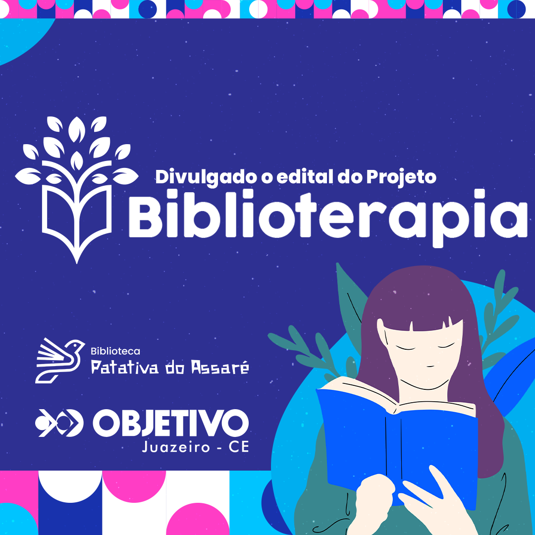 Edital do Projeto Biblioterapia 2026 já está disponível